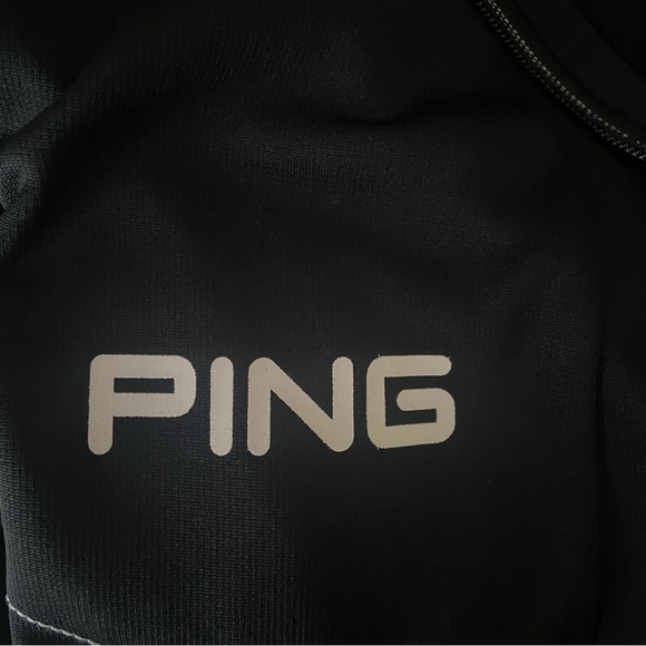 PING | Black Full Zip Up Golf Jacket Size XXL - Picture 12 of 15